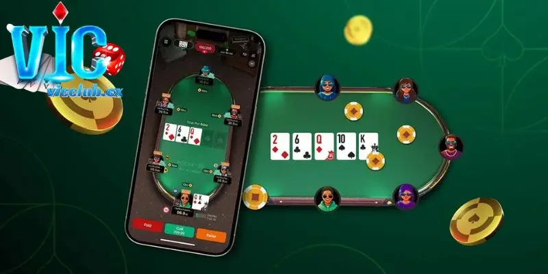 Khám phá game bài Poker online tại Vicclub