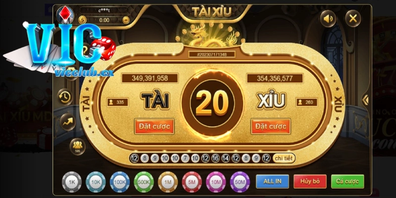 Soi cầu Tài/Xỉu giúp dự đoán kết quả để đặt cược