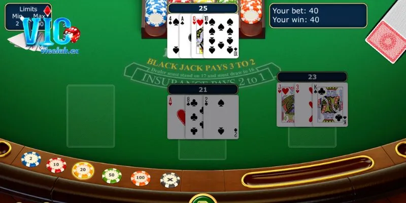 Blackjack là trò chơi đánh bài hấp dẫn quen thuộc với người Việt