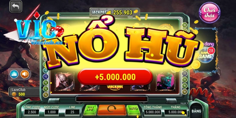 Hũ tích lũy đem đến cơ hội nổ bất cứ lúc nào cho người chơi