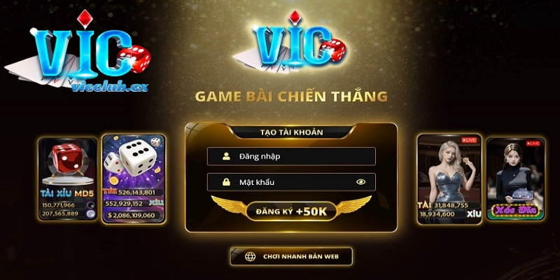 Người chơi có toàn quyền quyết định với thông tin của mình tại VicClub